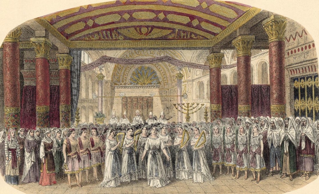 Act III. 2e tableau. estampe de Jules Gaildrau du décor de la création à la Monnaie de Bruxelles.jpg