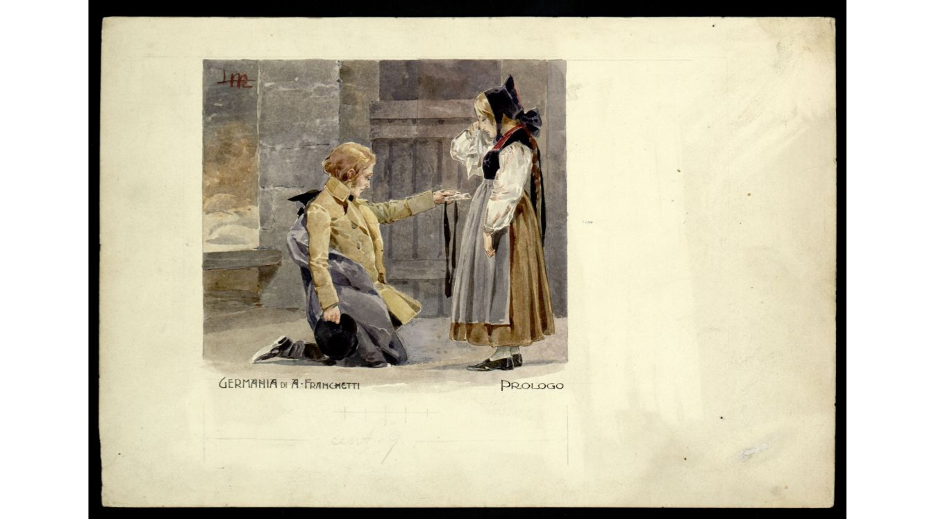 Prologue - Federico gives a letter to Ricke.png