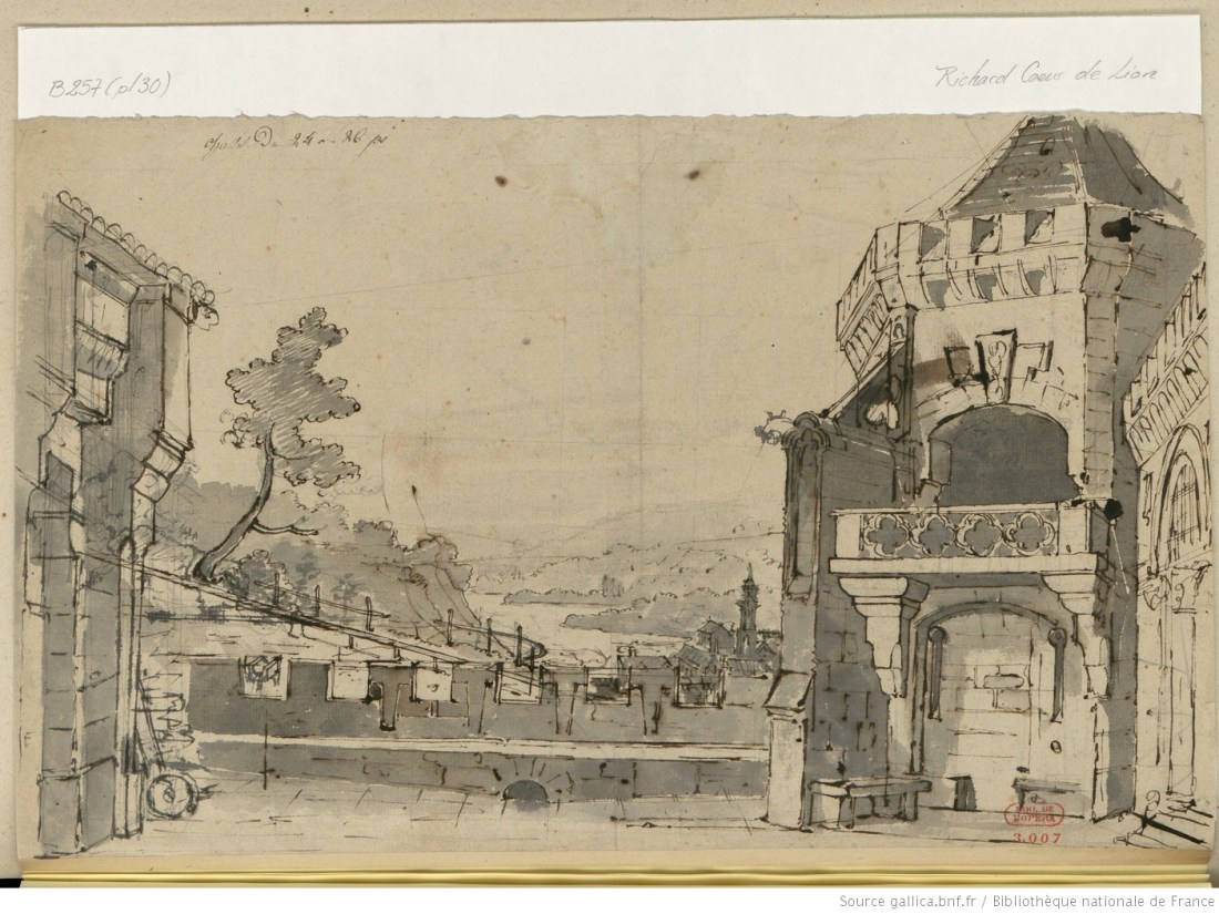 Act II - forteresse dominant la campagne - Théâtre de l'Odéon, 1824.JPEG