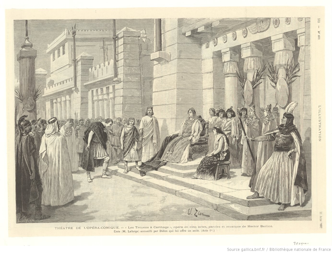 Act III - Didon offers asylum - Paris, 1892.JPEG