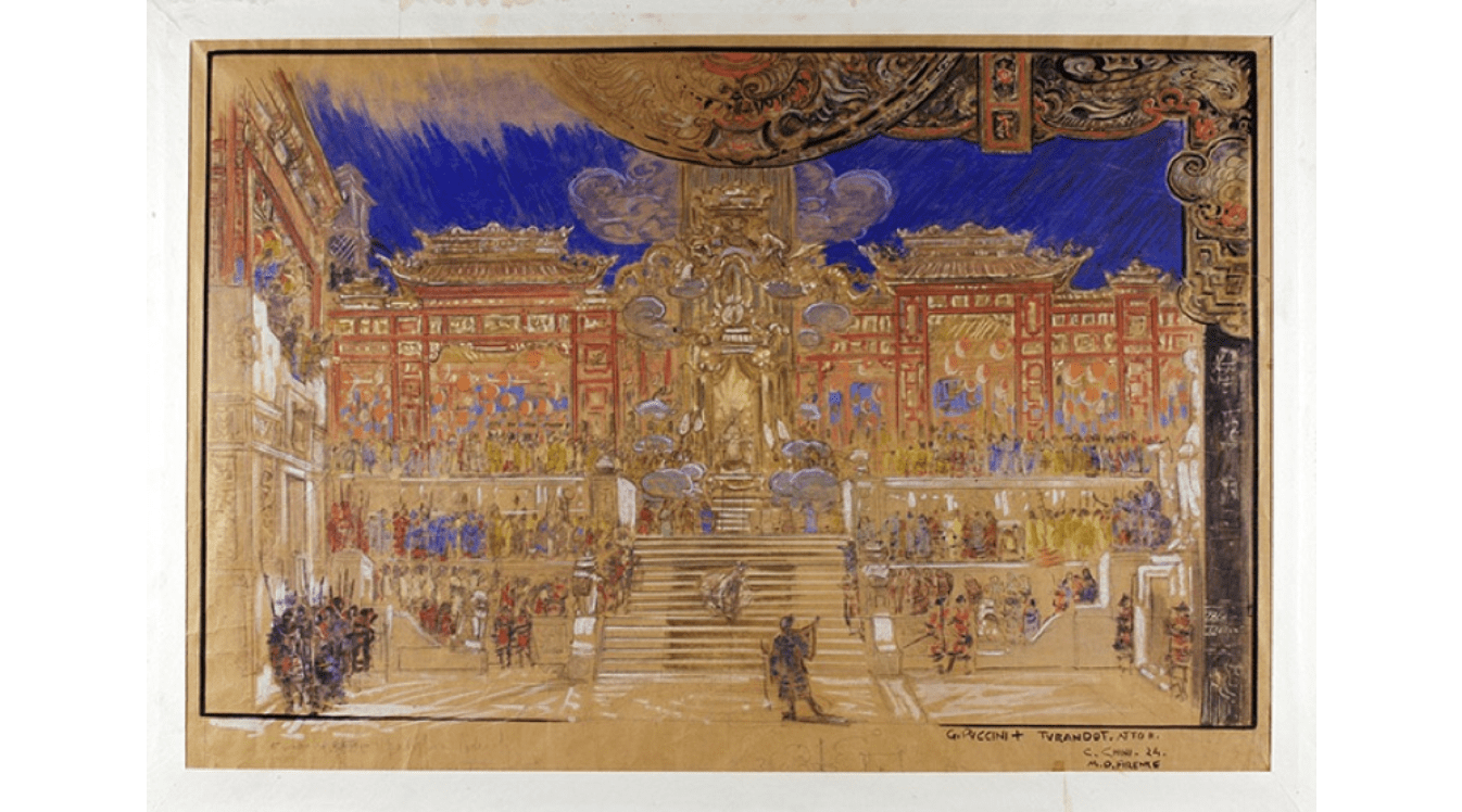 Act II sc 2 - Il vasto piazzale della Reggia