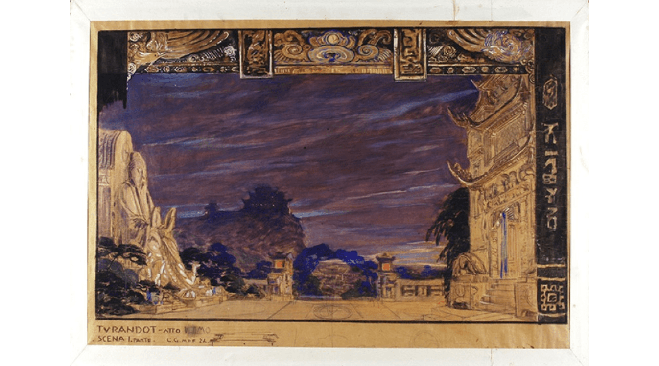 Act III sc 1 - Il giardino della Reggia